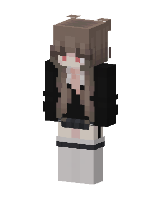 Red Eyed Girl skin, 3D preview