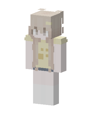 Cream Angel skin, 3D preview
