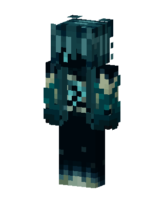 Deep Dark Warden skin, 3D preview