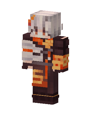 Ember Wanderer skin, 3D preview
