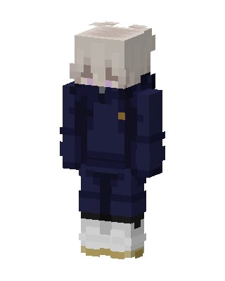 Toge Inumaki skin, 3D preview