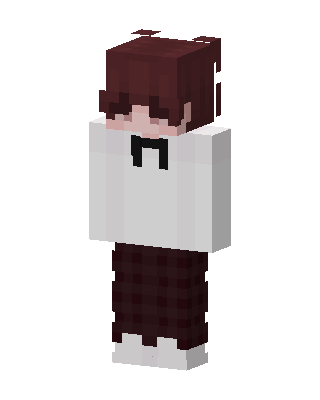 Plaid Pajama Boy skin, 3D preview