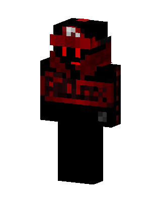 Red Dark Warrior skin, 3D preview