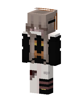 Helmeted Wanderer skin, 3D preview