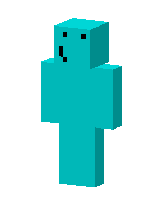 Teal Mob Boy Minecraft mob skin