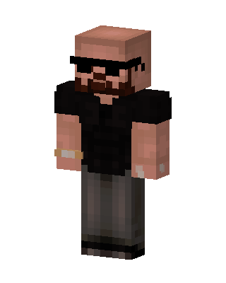 Cool Bearded Guy Minecraft skin