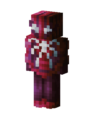 Crimson Spider-Man Minecraft skin
