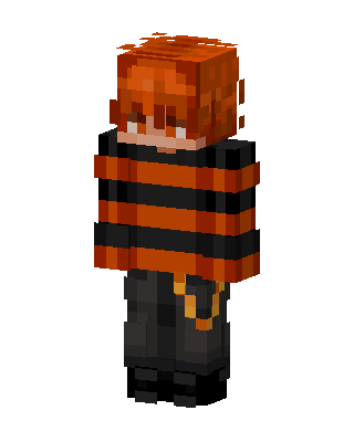 Ember Stripes skin, 3D preview