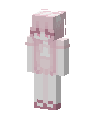 Pink Maid Minecraft pink skin