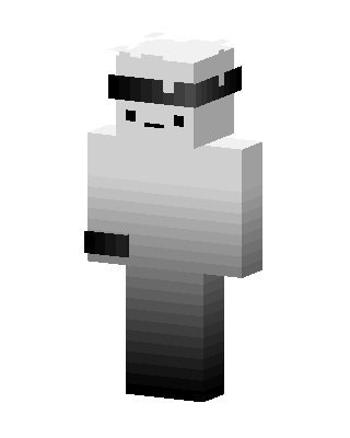 Gradient Ghost skin, 3D preview