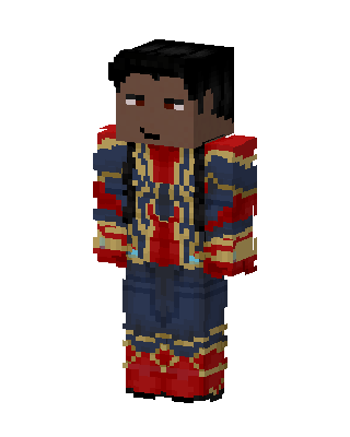 Iron Spider skin, 3D preview