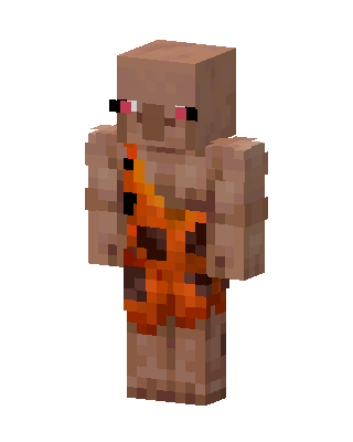 Magma Golem skin, 3D preview