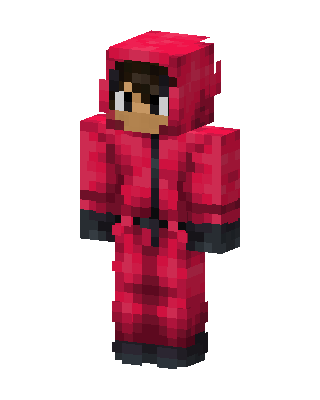 Red Jumpsuit Guard Minecraft skin