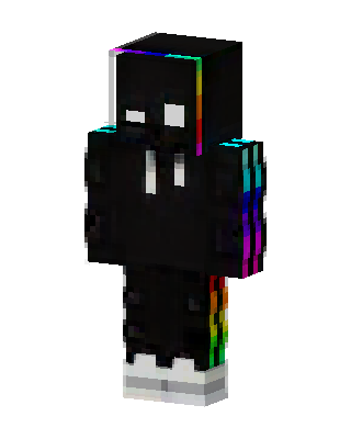 Rainbow Shadow Minecraft skin
