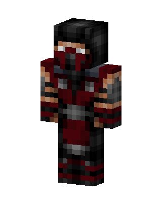 Scorpion Ninja skin, 3D preview