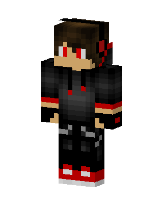 Black Hoodie Boy Minecraft hoodie skin