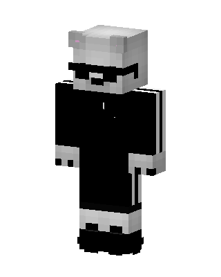 Panda Sunglasses skin, 3D preview