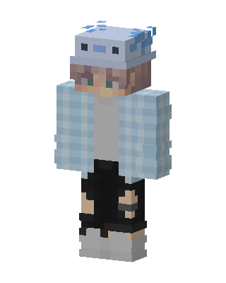 Blue Player Boy Minecraft skin