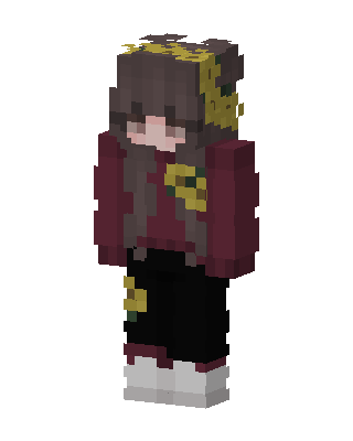 Sunflower Girl Minecraft red skin