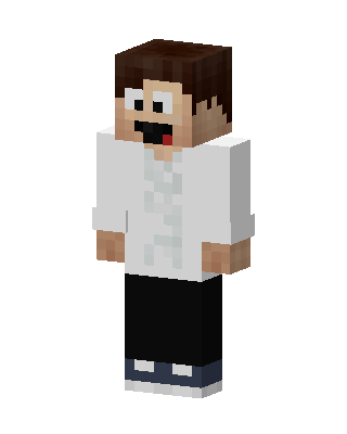 Goofy Lab Coat skin, 3D preview
