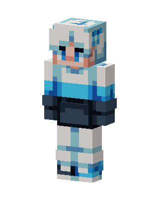 Frost Guardian skin, 3D preview
