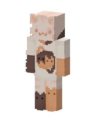 Cookie Cat Onesie Minecraft skin
