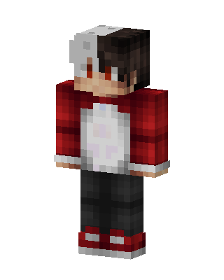 Red Holiday Boy Minecraft skin