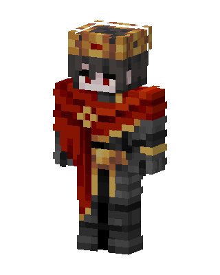 Crimson King skin, 3D preview
