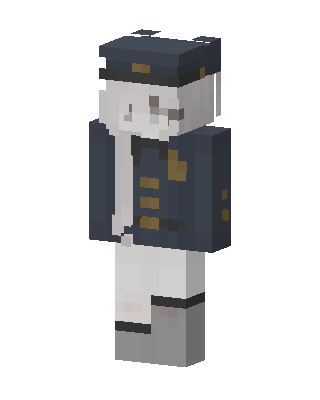 Navy Cadet skin, 3D preview