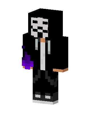 Black Hero Boy skin, 3D preview