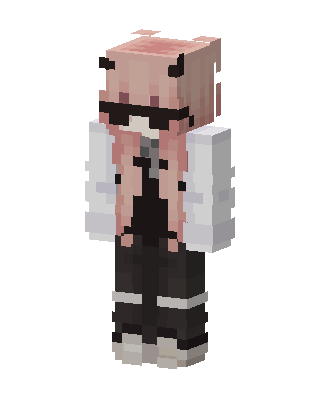 White Student Girl Minecraft skin