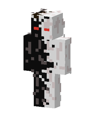 White Demon skin, 3D preview