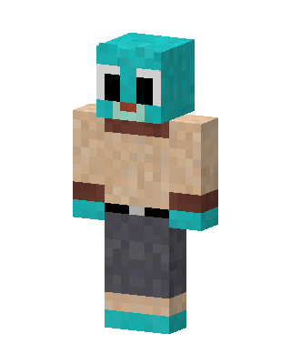 Gumball Watterson skin, 3D preview