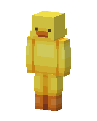 Rubber Duck skin, 3D preview