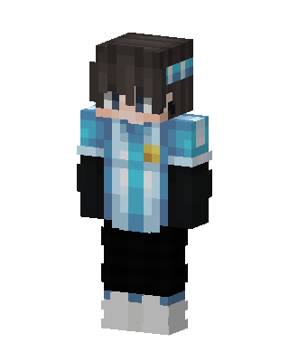 Blue Player Boy Minecraft blue skin
