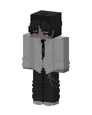Gray Suit Boy Minecraft skin