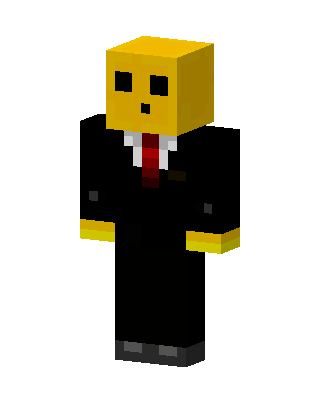 Slime In Suit skin, 3D preview