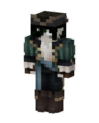 Black Knight Boy skin, 3D preview
