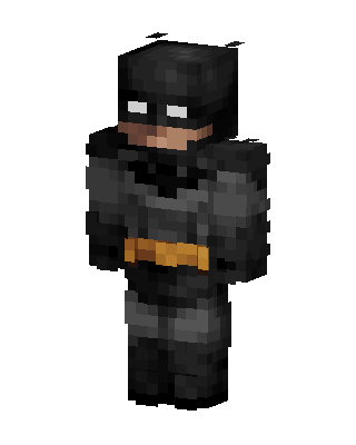 Batman skin, 3D preview