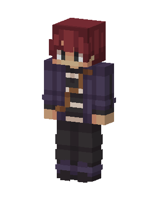 Crimson Wanderer skin, 3D preview