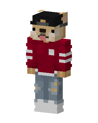 Red Animal Boy Minecraft skin