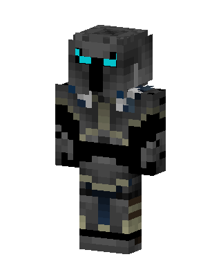Shadow Knight skin, 3D preview