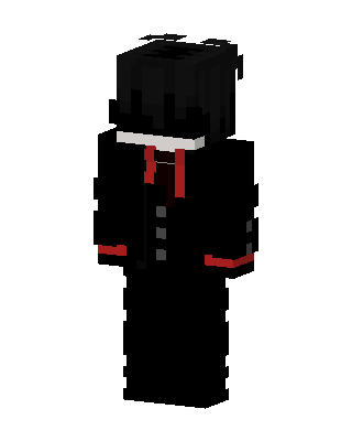 Crimson Suit Boy skin, 3D preview