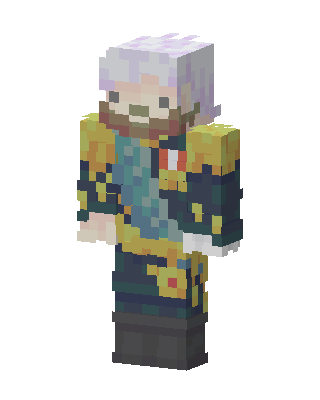 Gilded Admiral Minecraft skin