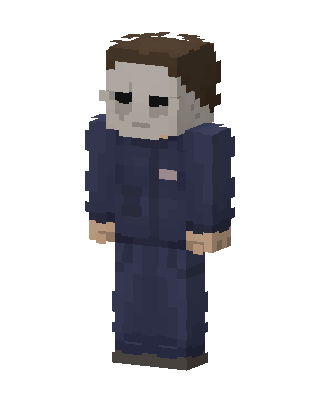 Blue Player Boy skin, 3D preview