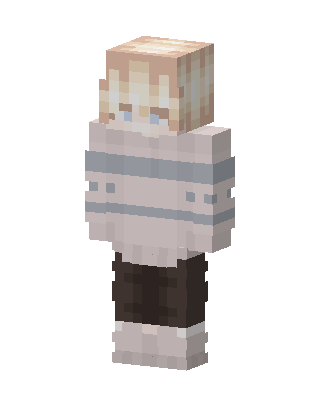 Cozy Sweater skin, 3D preview