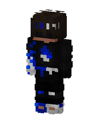 Black Fighter Boy Minecraft PvP skin
