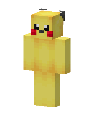 Pikachu Minecraft skin