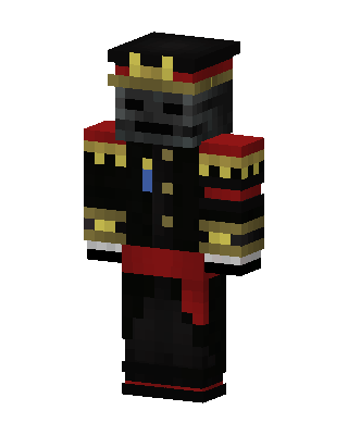 Black Masked Soldier Boy skin, 3D preview