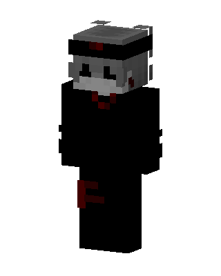 Crimson Mask skin, 3D preview